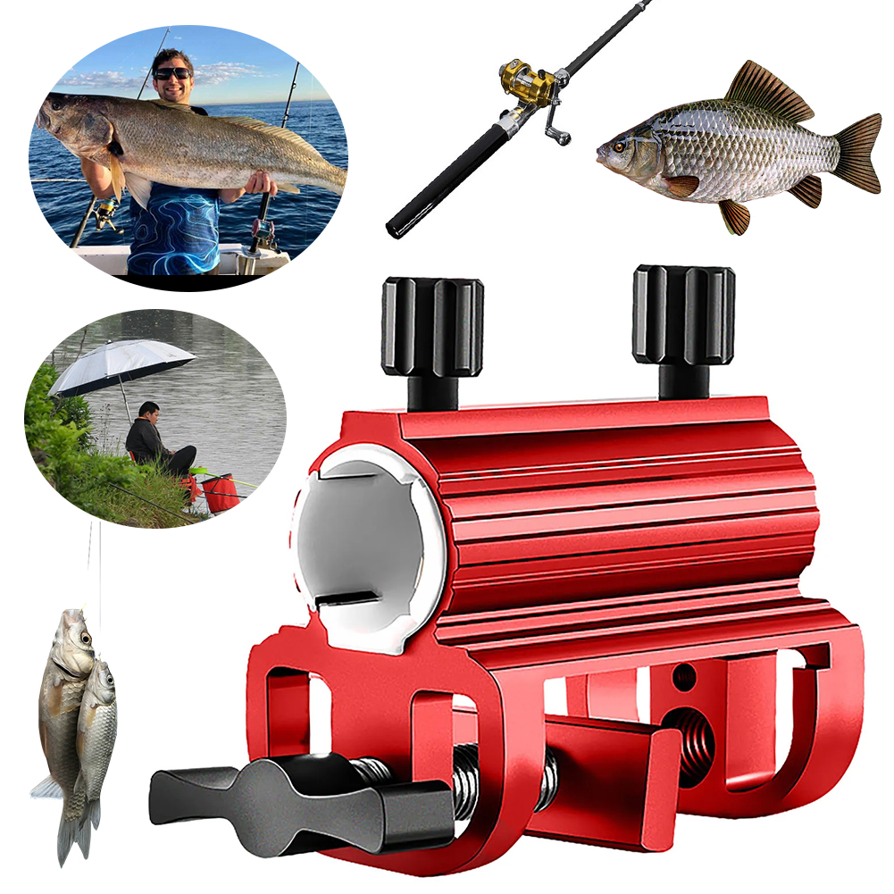 Fishing Chair Umbrella Stand Universal Fishing Chair Umbrella Clamp Fishing Chair Mounting Clip for 2.5cm Diameter Umbrella Pole