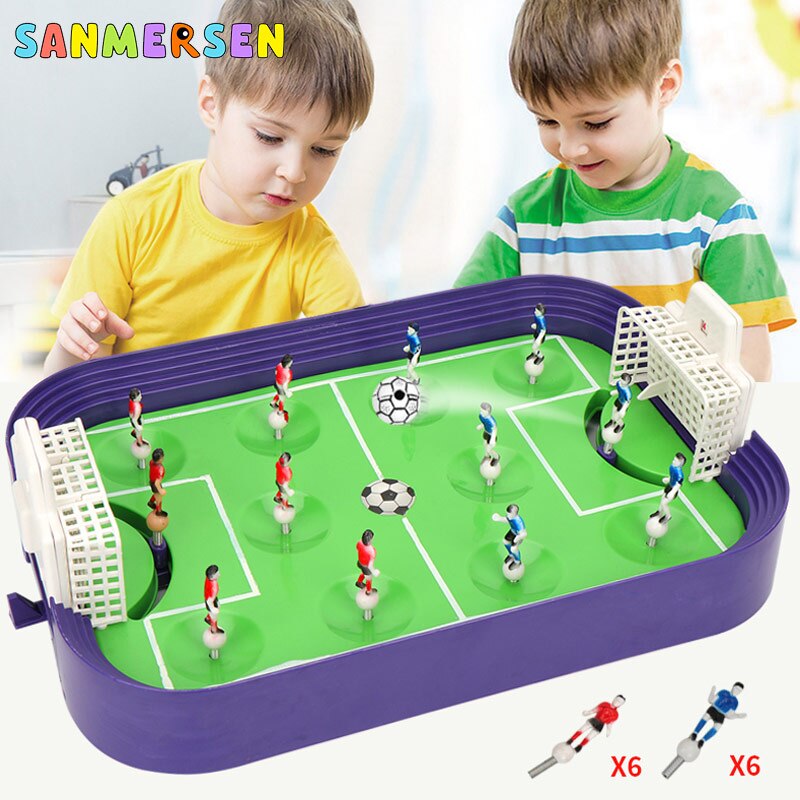 Juegos de mesa de fútbol para niños, mesas de , Mini campo de fútbol, juguetes de interacción, , juego familiar, para chico