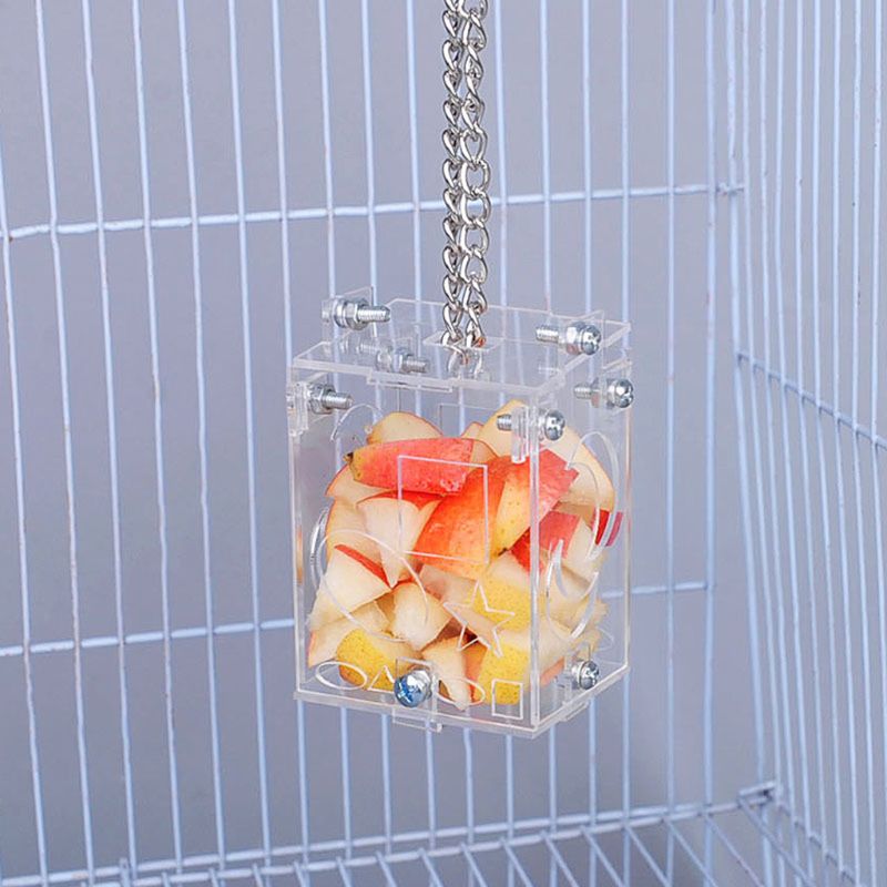 Parrot Foraging Chew Toy Feeder Bird Intelligence ... – Vicedeal - Aviary Cages For Parrots With Foraging Toys