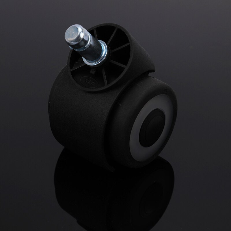 2 "universele mute stoelwiel kantoorstoel wieltjes vervangende wielen rubber