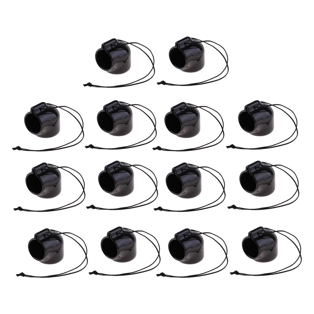 14x Scuba Diving Tank Valve Cover Anti-corrosion Threaded Protect Plug