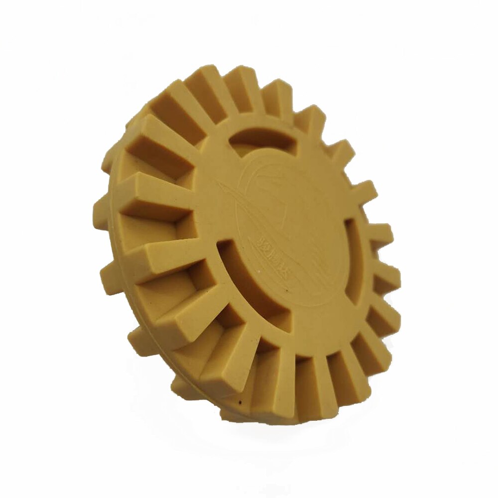 4 Inch Rubber Eraser Wheel Decal Removal Anti Scratch Practical Pinstripe Quick Eraser Wheel Rubber Power Drill Adapter Car Wash