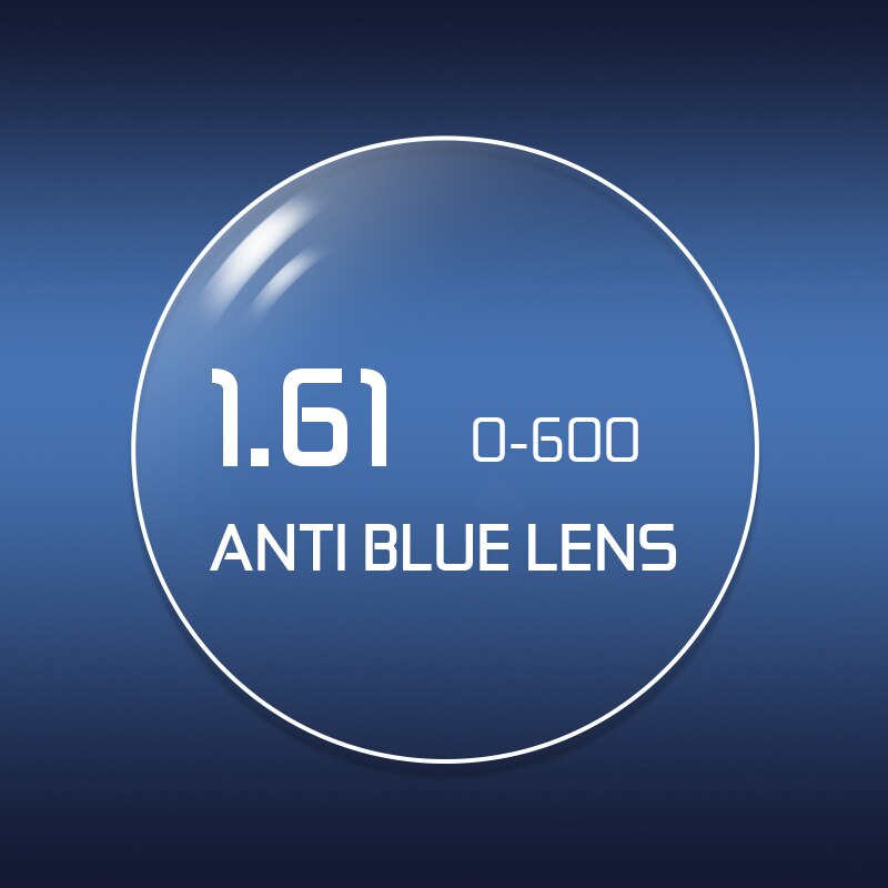 GENTLE KING Polarized Anti Blue Light Blocking 1.56 1.61 1.67 Prescription Discolored Lens Aspheric Glasses Lenses: Anti Blue 1.61