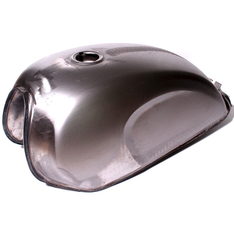 Unpainted Universal Motorcycle 9L Gas Fuel Tank Oil Box Raw Bare Metal Cafe Racer Scrambler For CFMOTO Mandrill