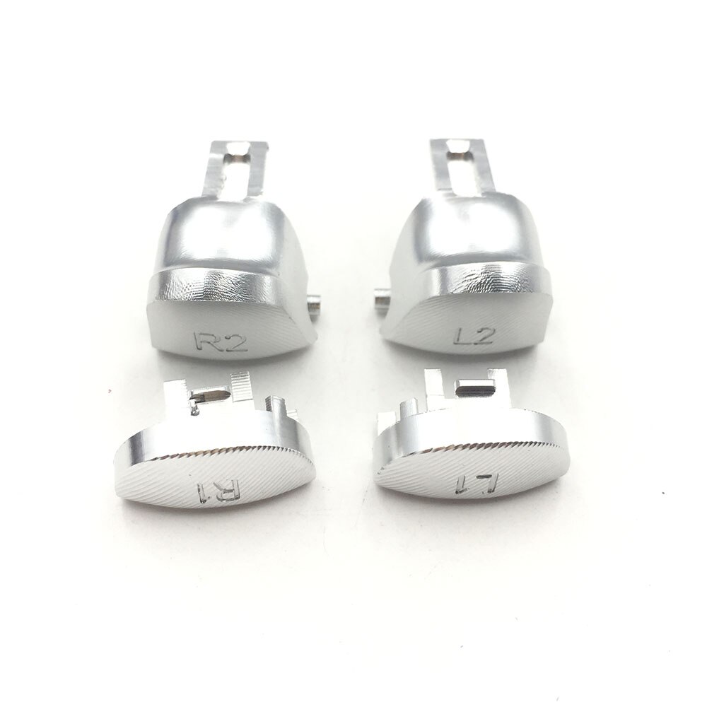 Metall Aluminium L1 R1 L2 R2 Taste Set Für PS4 Sch... – Vicedeal