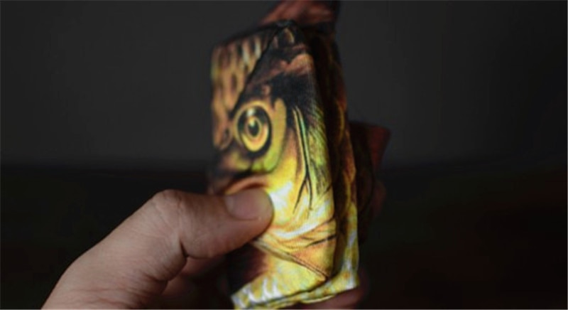 Appearing Fish (28cm) Magic Tricks Fish Appearing From Card Case Magia Magician Stage Illusions Gimmick Prop Mentalism FISM