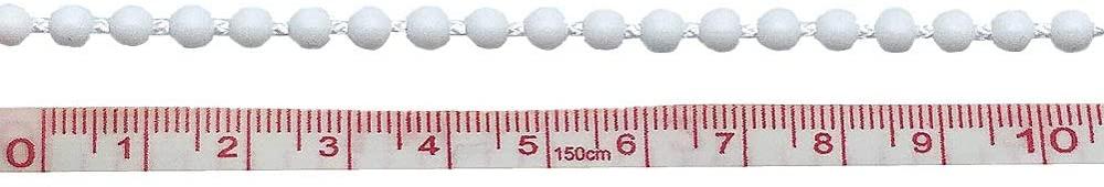 10 yards roller and roman shade blind beaded chain cord ， white plastic roller persienne beaded chain repair ， roller curtain bead rep