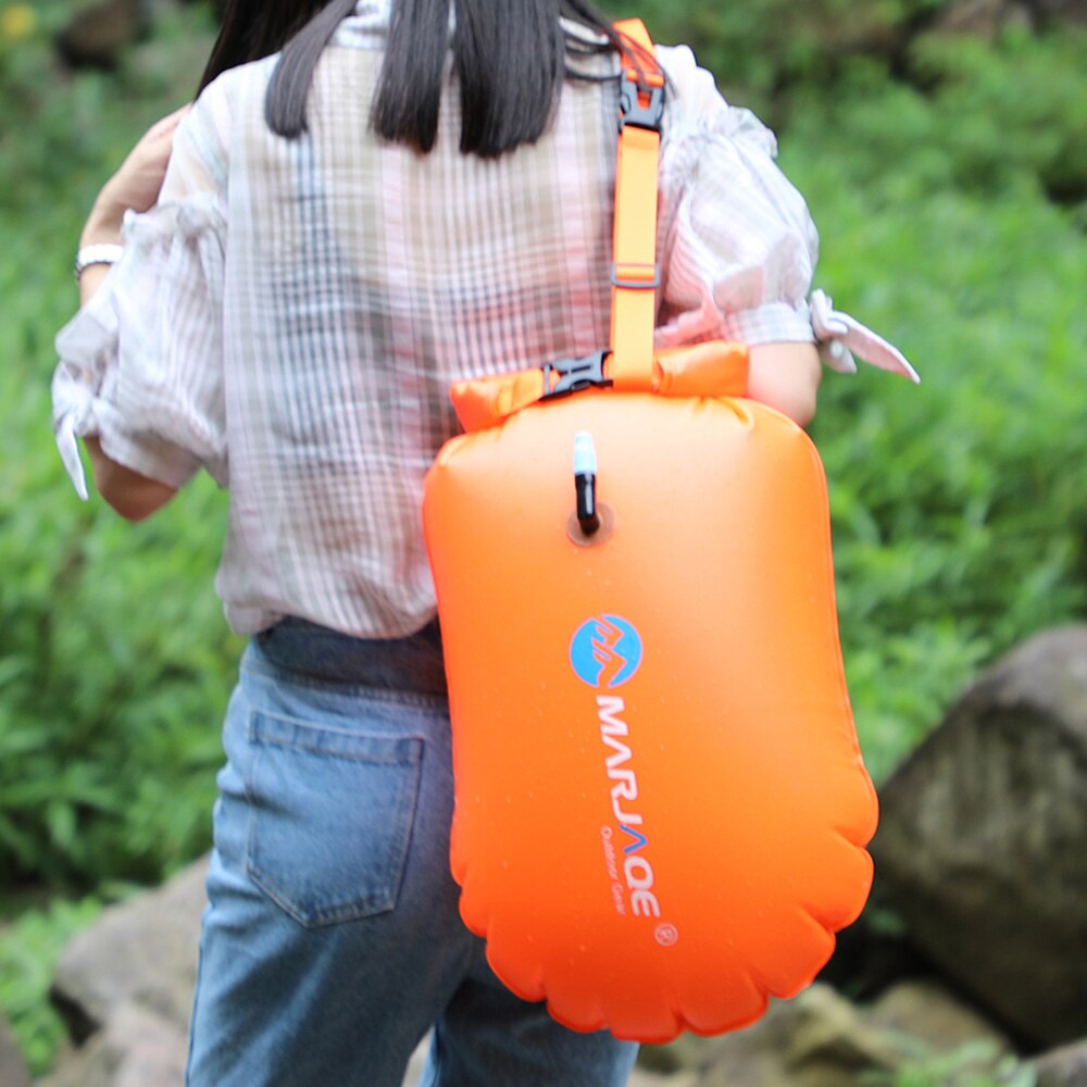 20L Thicken Pvc Waterdichte Gear Bags Outdoor Sport Opblaasbare Zak Boei Voor Varen Kajakken Vissen Rafting Zwemmen Camping Re