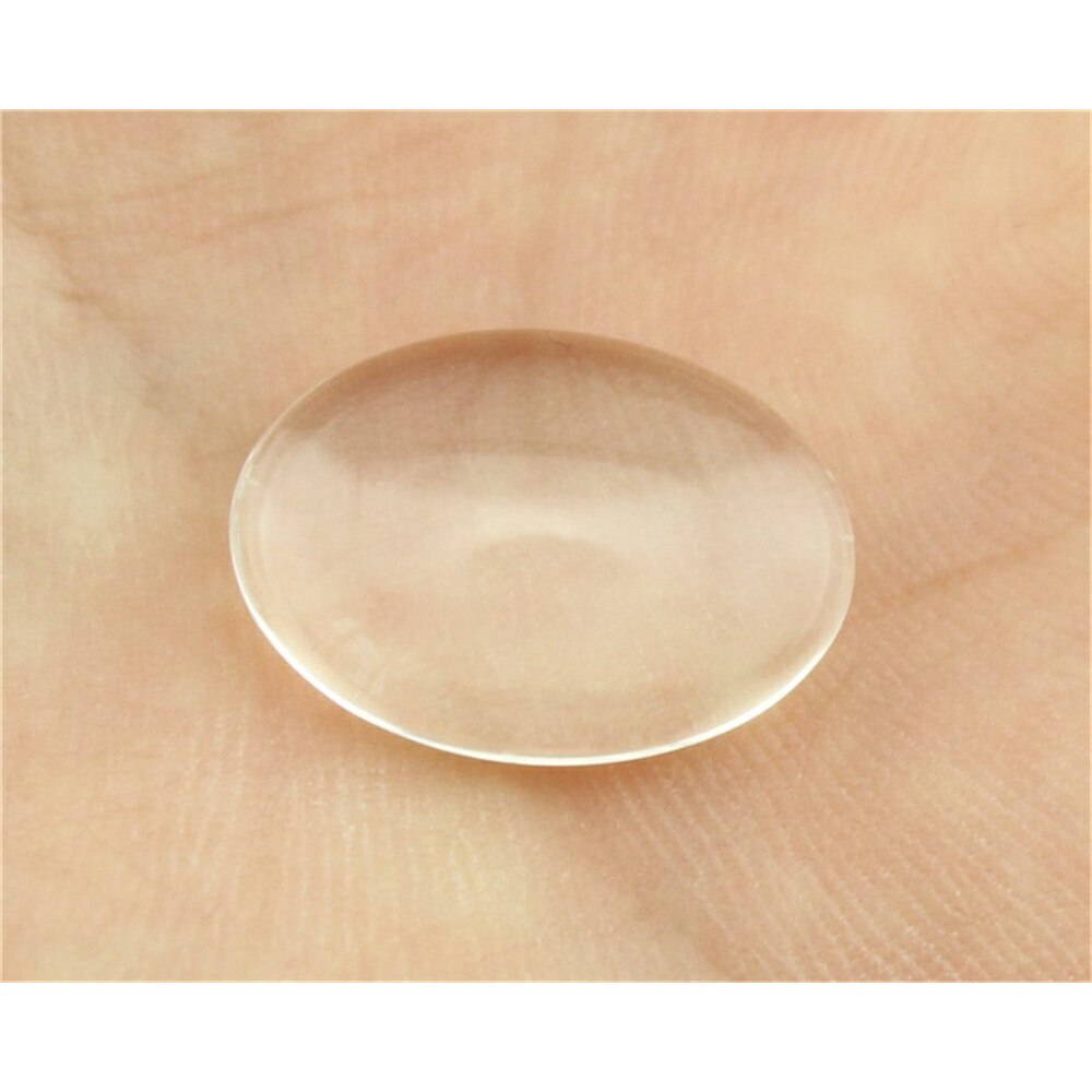 10x14mm 13x18mm 18x25mm 20x30mm owalny szklany kaboszon Cameo przezroczysty przezroczysty płaski tył do tworzenia biżuterii