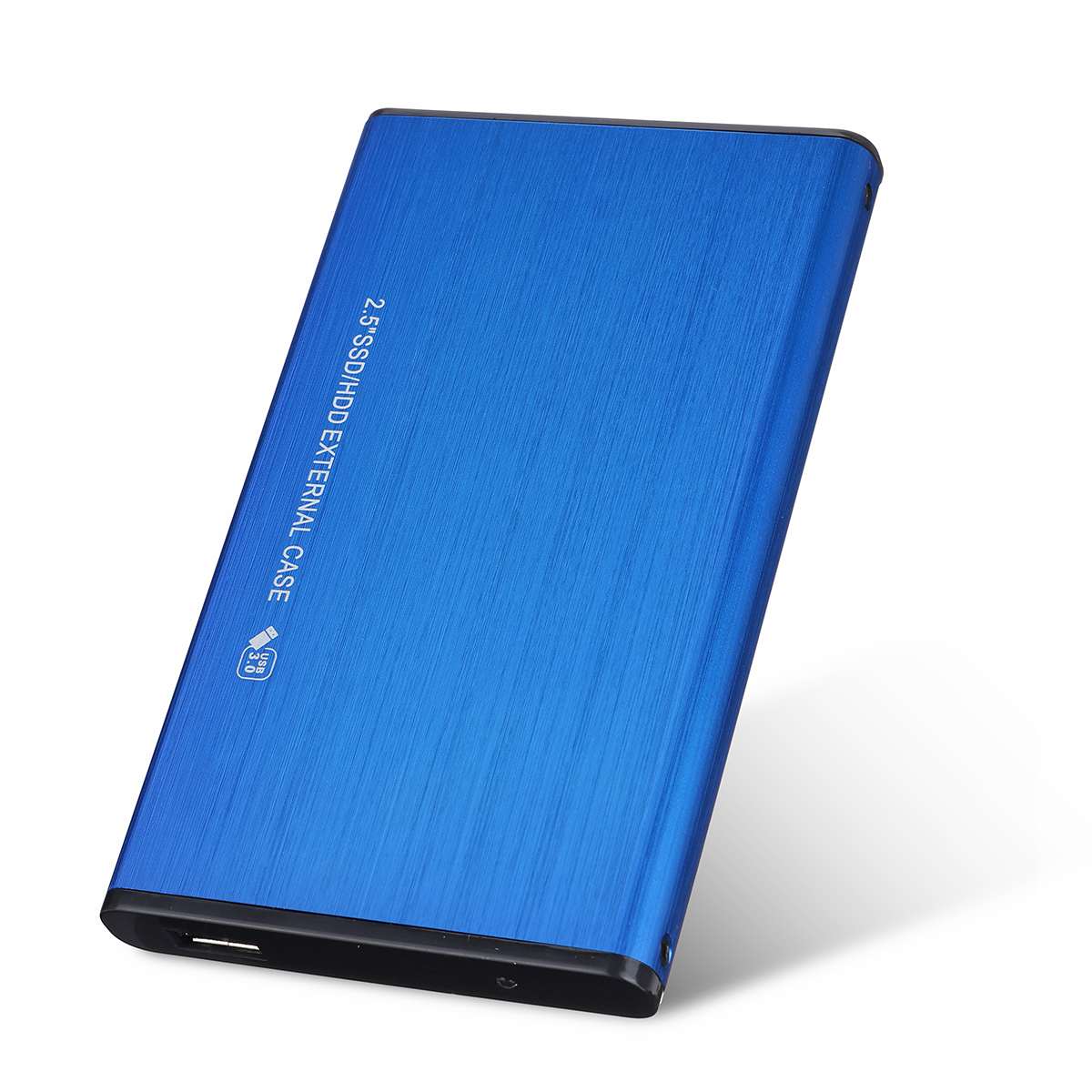 1TB/2TB External Hard Drives Memory Portable Ultra Thin Aluminum alloy Metal External Mobile Hard Disk SATA3.0 HDD SSD: Blue / 1TB