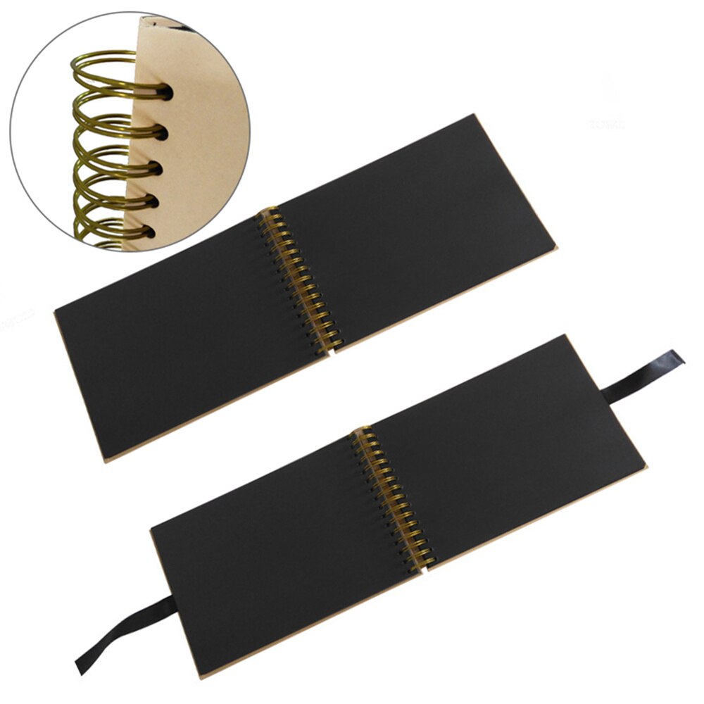 Album Photo en papier Kraft, 80 Pages, Scrapbook, Style Vintage, auto-adhésif, pour bricolage