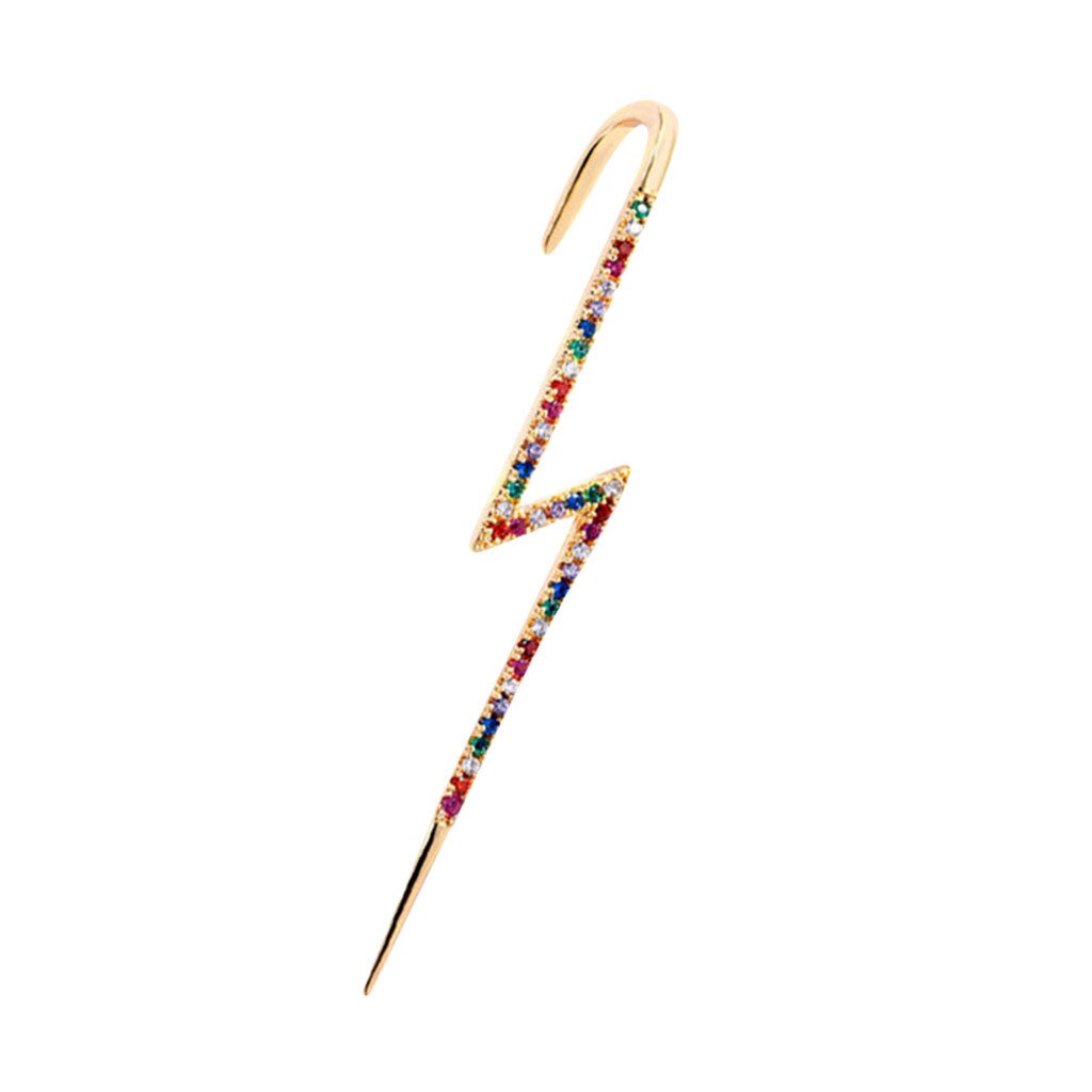 dell'orecchio dell'involucro cingolato Orecchini del Gancio Più Stili Elegante Geometrica Orecchini piercing Orecchino di Strada Popolare anca salto Dei Monili dell'orecchio: D