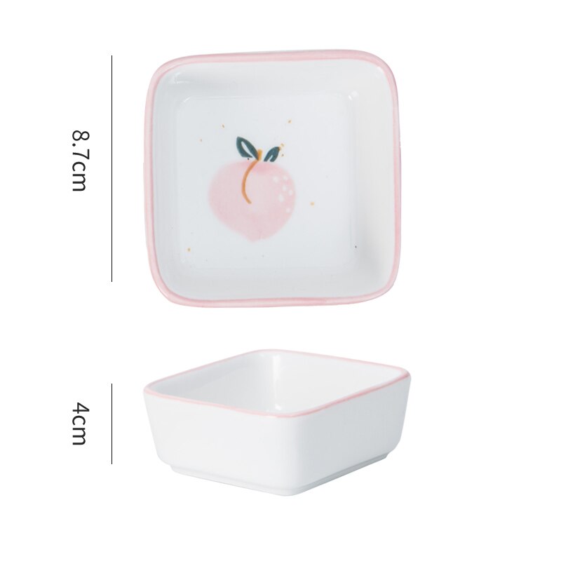 Plaat Keramiek Combinatie Fruit Sala Snack Snoep Schotel Houten Serveerschaal Huishouden: F