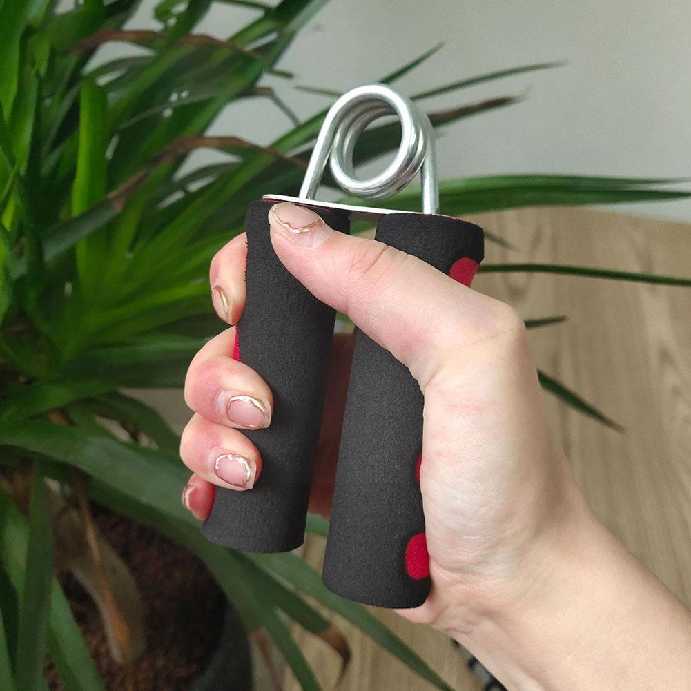 Hand Exerciser Sport Hand Grip Strength Device Finger Gripper Forearm Muscle Bubble Training Film G6o9