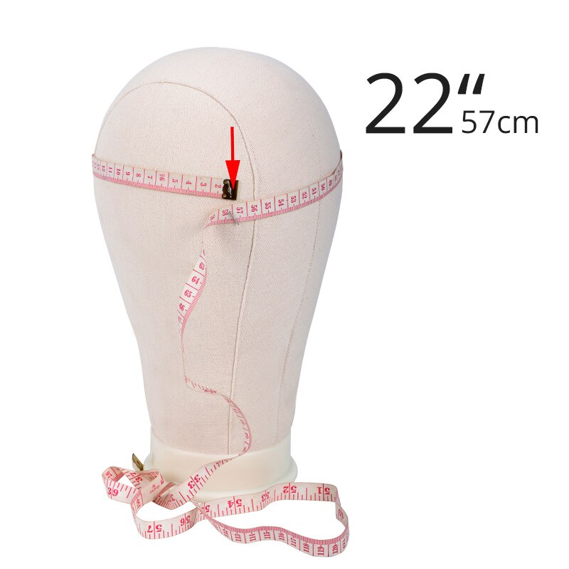 Plussign 11 PCS Wig Making Kit Canvas Block Head With Stand Mannequin Head Diy Styling Making Tools Heads Manequin: 22 Inch Head