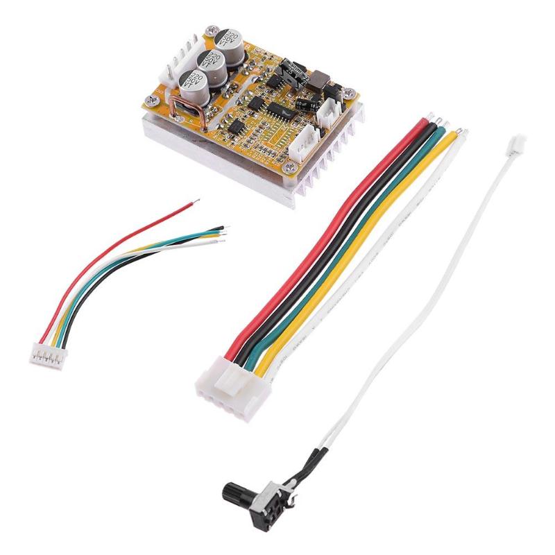 5-36V 350W BLDC Three-Phase Dc Brushless Without Hall Motor Controller Sensorless Brushless Motor Driver