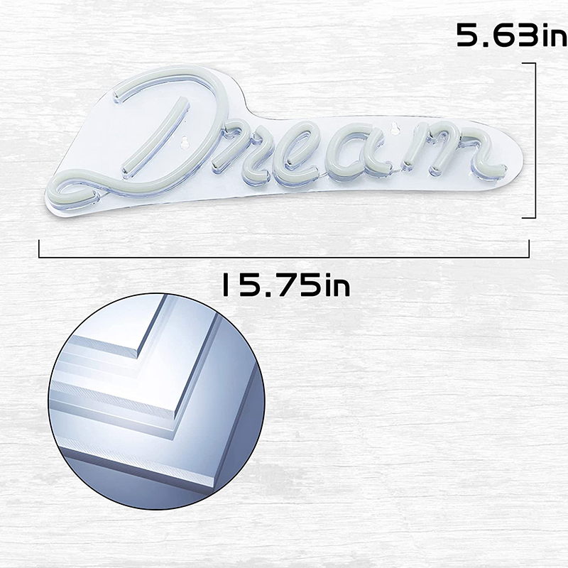 Letrero de neón de 2 estilos con letras, luz LED de neón con USB y batería, luces nocturnas iluminadas, lámpara de pared, decoración artística para Bar y Navidad