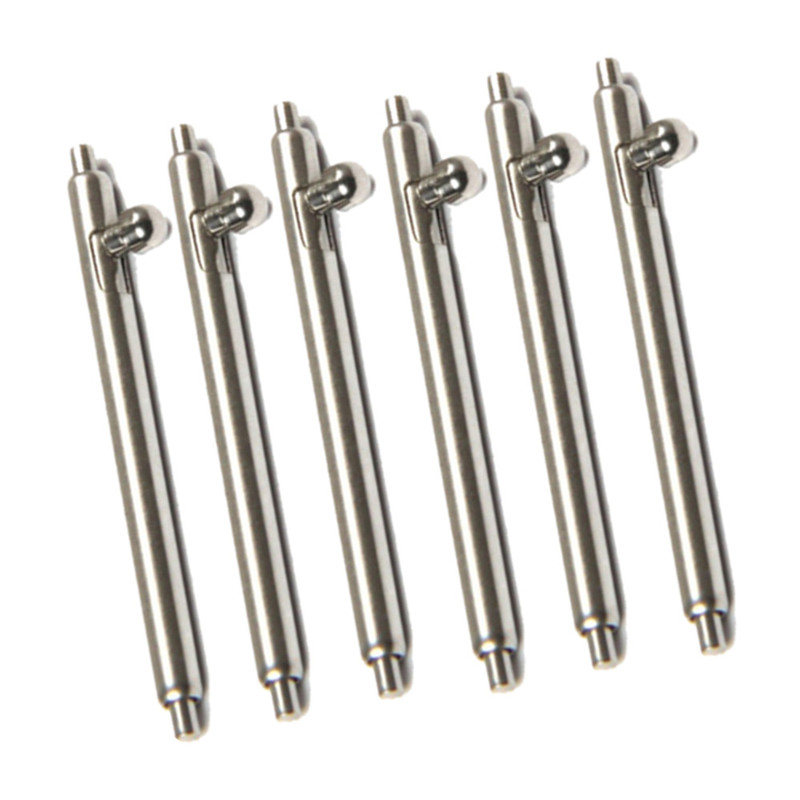 20 st/set 1.5mm snabbkopplingsklocka fjäderstång rostfritt stål 18/20/22/23/24mm fjäderstång klockreparationsverktygssatser klockstift