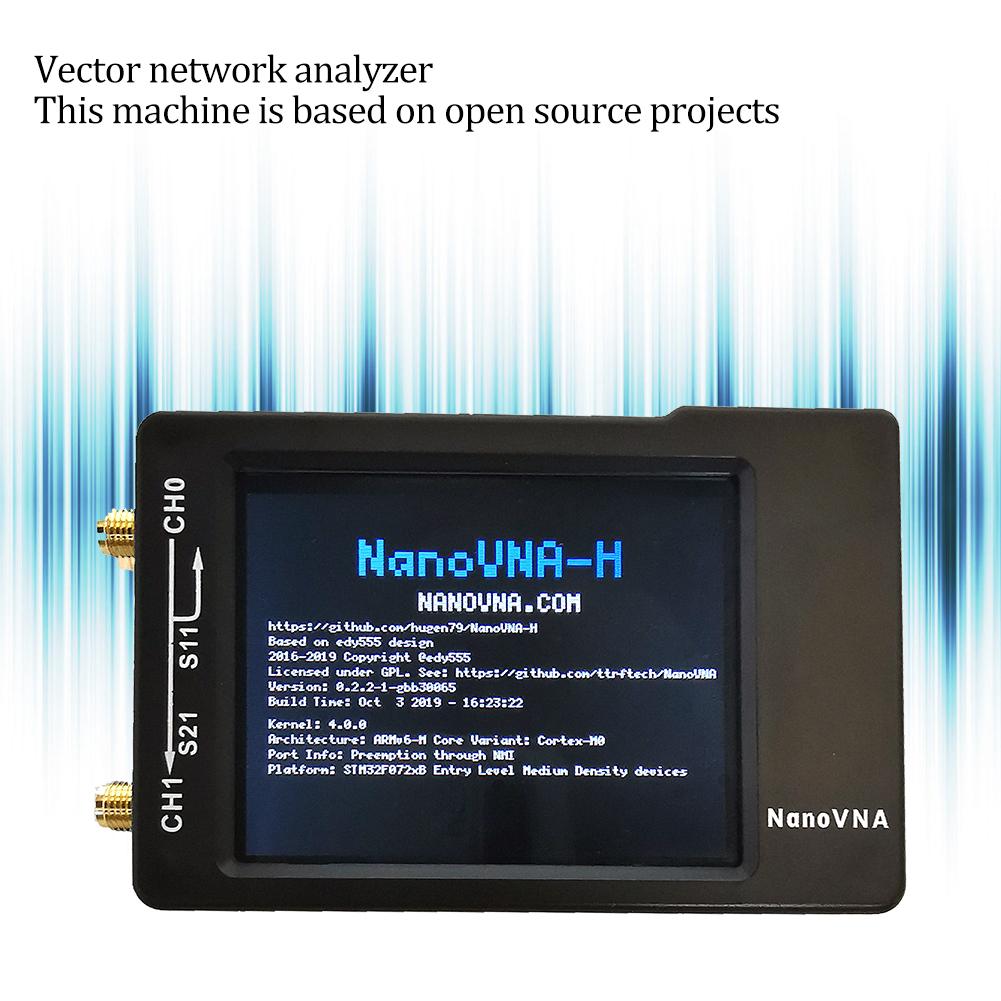 Nano VNA-H Portable Digital Vector Network MF HF VHF UHF Antenna Analyzer
