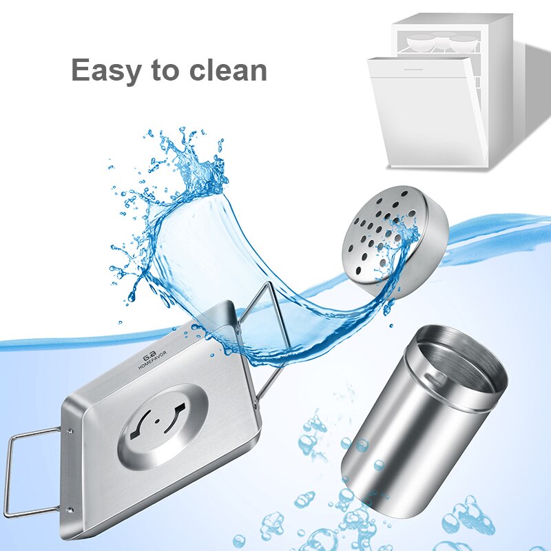 Beer Can Chicken Holder Stainless Steel Roaster Rack Includes Metal Canister and Drip Pan for Oven or Grill Smoker