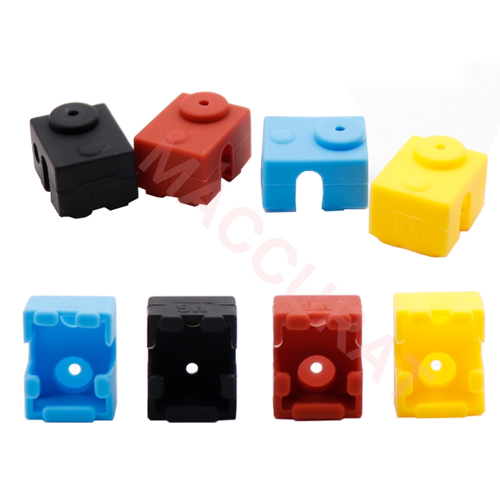 1PC Protective Silicone Sock Cover Case For E3D V6 Heated Block Warm Keeping Cover For Reprap 3D Printer Parts