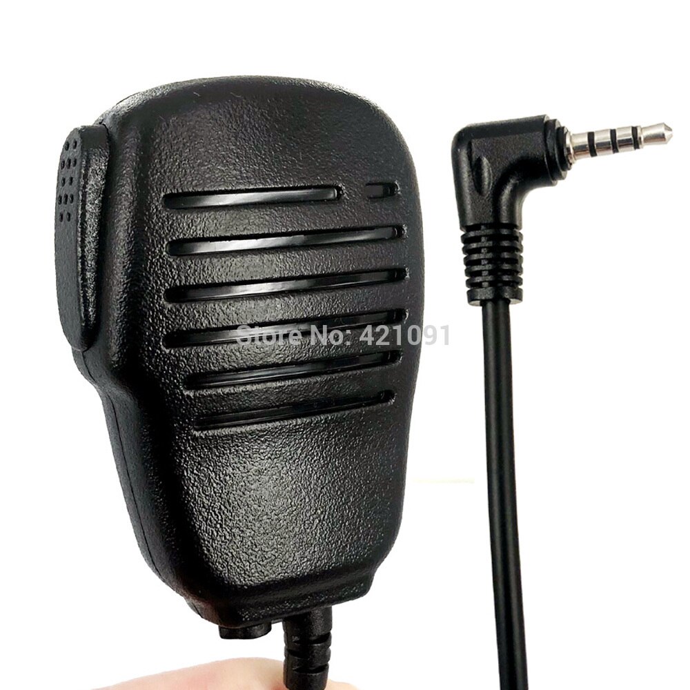 Nuovo PTT oratore Mic Microfono per YAESU vertice VX-3R FT-60R FT1dott FT2dott VX-10 VX-17 VX-110 VX-150 VX-130 Walkie talkie Radio