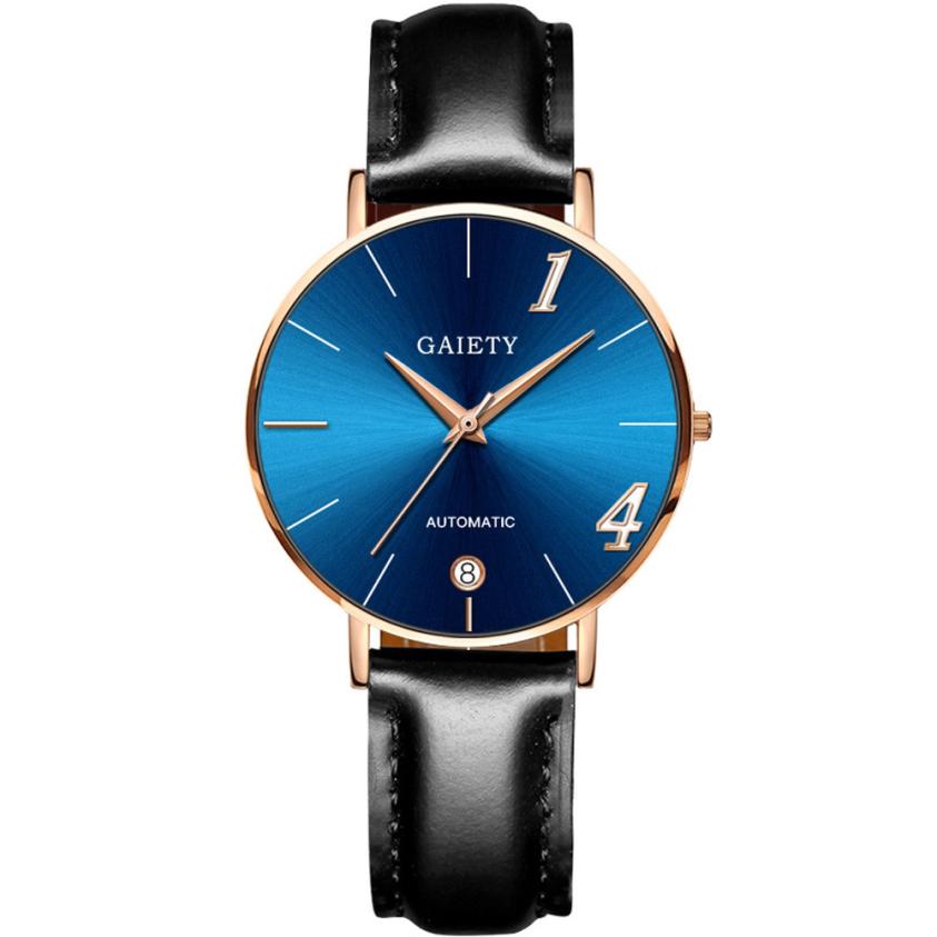 Couple montres haut célèbre femmes hommes amoureux montre femme mâle horloge Quartz montre pour amoureux # D