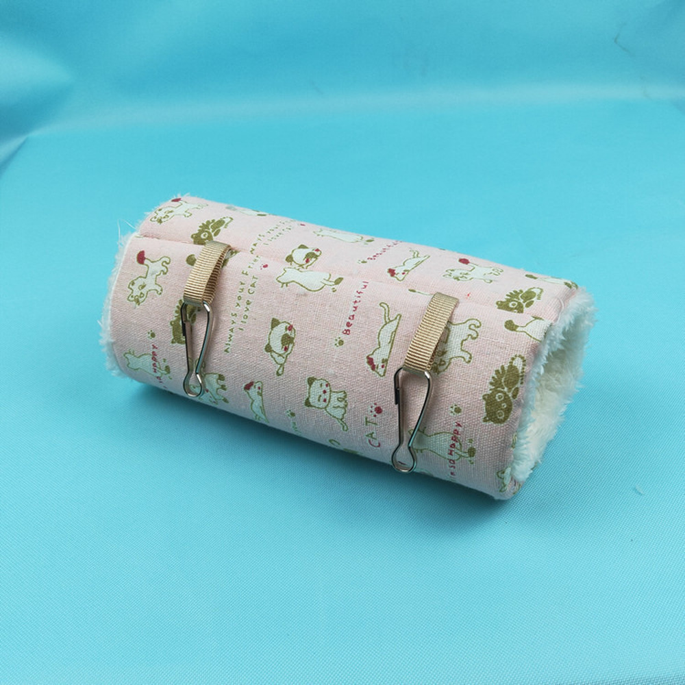 Jaula para hámster, túnel para Hurón, hamaca para animales pequeños, tubo cálido para hámster, juguete para cama colgante, jaula para hámster, conejo, conejillo de indias: 06 / 27x12x12cm
