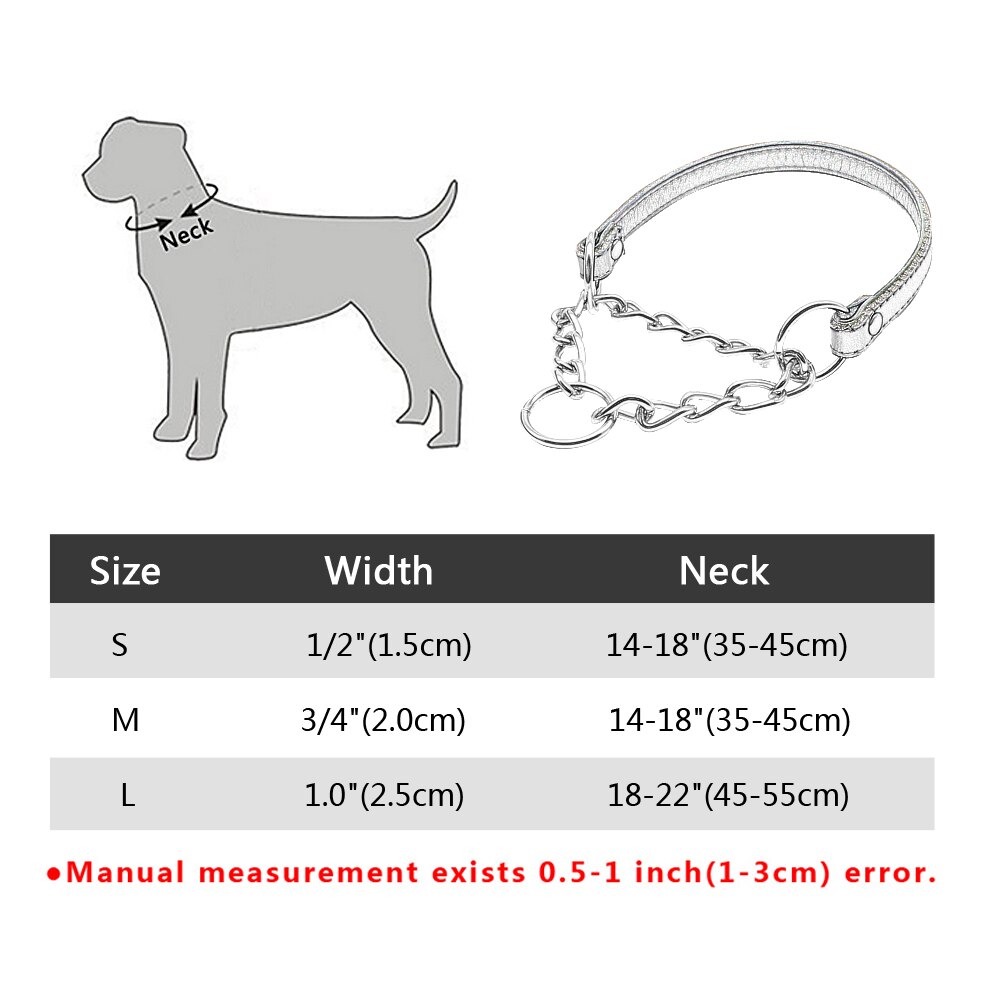 Martingale − collier pour dressage de chien, demi-choque, pour animaux de compagnie, 5 couleurs disponibles, rembourré, protège le cou