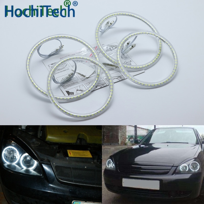 115mm & 120mm LED Angel Eyes Halo Light Ring Kit for BMW E30 E32 E34 - 6000K, 4000 Lm, 12V Auto Lighting System 115mm & 120mm LED Angel Eyes Halo Light Ring Kit for BMW E30 E32 E34 - 6000K, 4000 Lm, 12V Auto Lighting System