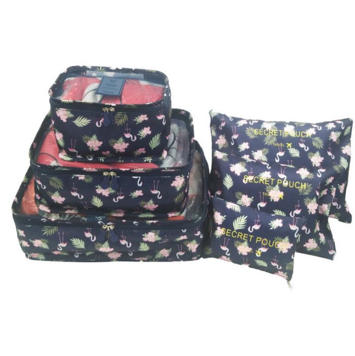 Koffer Opbergtas Reizen Accessoires Set Nuttig 6 Stuks Verpakking Cubes Reizen Zakjes Bagage Organiser Kleding: Style 4