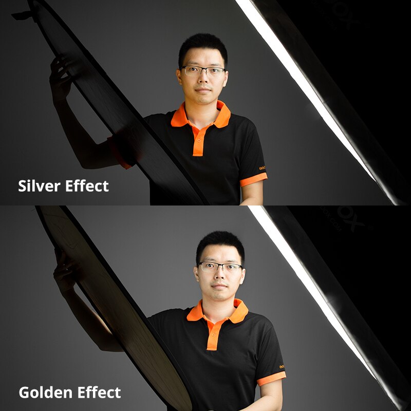 Ambitful 5in1 60Cm 80Cm 110Cm 80X120Cm Zilver Wit Goud Portable Inklapbare Licht Ronde Fotografie reflector Voor Studio