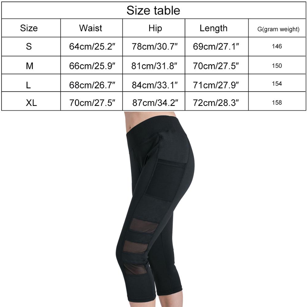 Vrouwen s Mode Yoga Broek Sport Running Fitness Capri Broek Side Pocket Slim Elasticiteit Leggings Broek