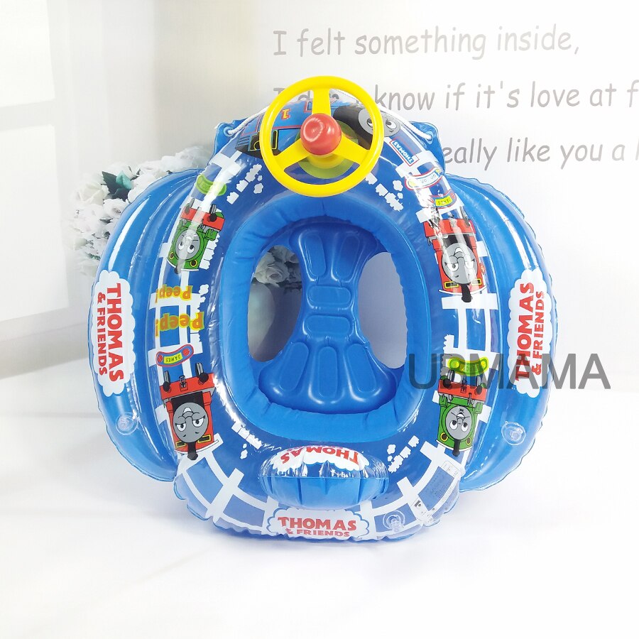 Cartoon Leuke 72 cm * 74 cm * 30 cm Opblaasbare Zwemmen Accessoires Hoge Veiligheid Kids Praalwagens zwemmen Trainer Drijvende Ring