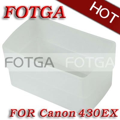 Fotga flash bounce diffuser voor flash speedlight 430ex 430 exii