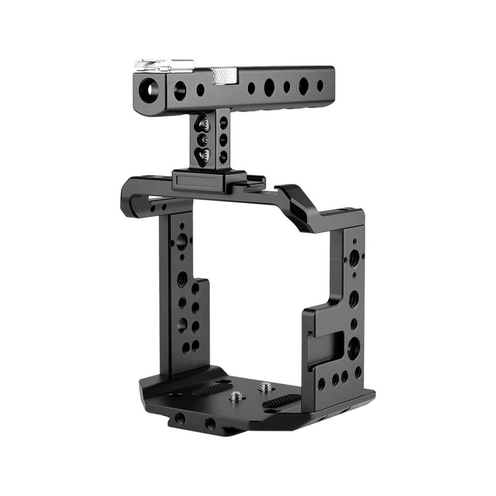 BGNing Aluminum Video Camera Cage Mount Stabilizer Rig with Top Handle For Z CAM E2 E2-S6 / F6 / F8 4K Cinema Camera Protector: Default Title