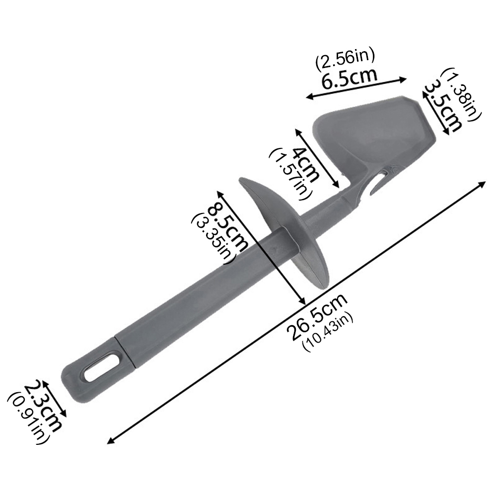 Teigschaber, Spatel, Rührgerät, Ersatzteile, Lebensmittelsammelschaber, Küchenmaschinenspatel für Thermomix TM 6 TM 5 TM 31