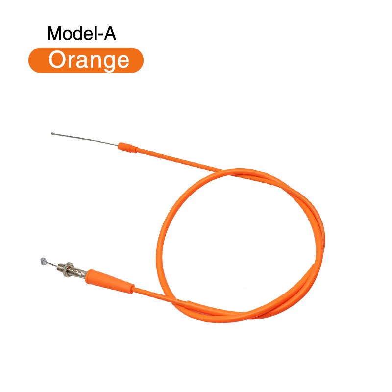 553 Universal- Motorrad Bremse Kupplung Gaszug: Orange gerade