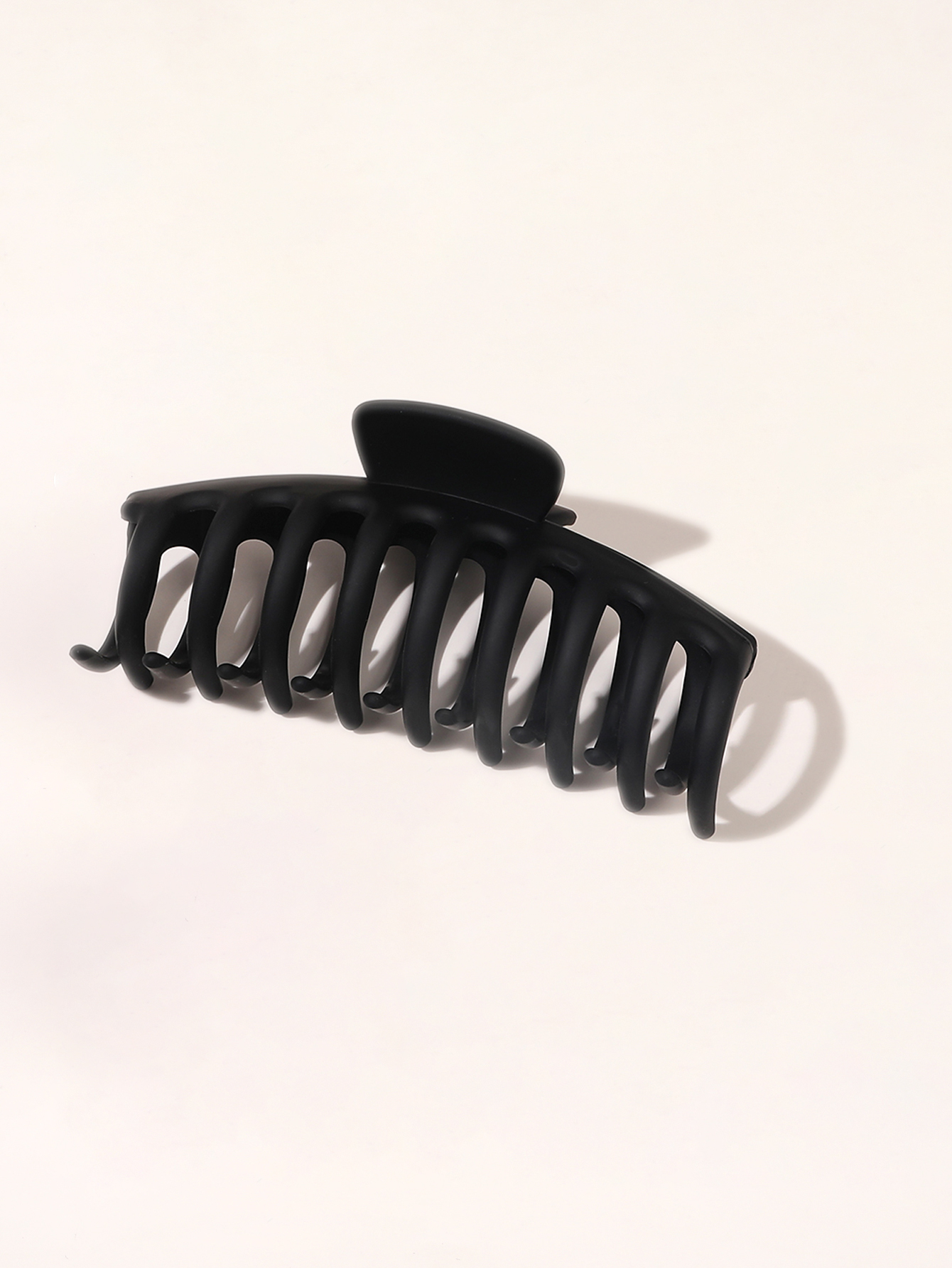 Pinzas de garra grandes para cabello grueso, pinzas para el cabello grandes para niñas, pinzas de garra mate, pinzas para el cabello neutras, paquete de 4