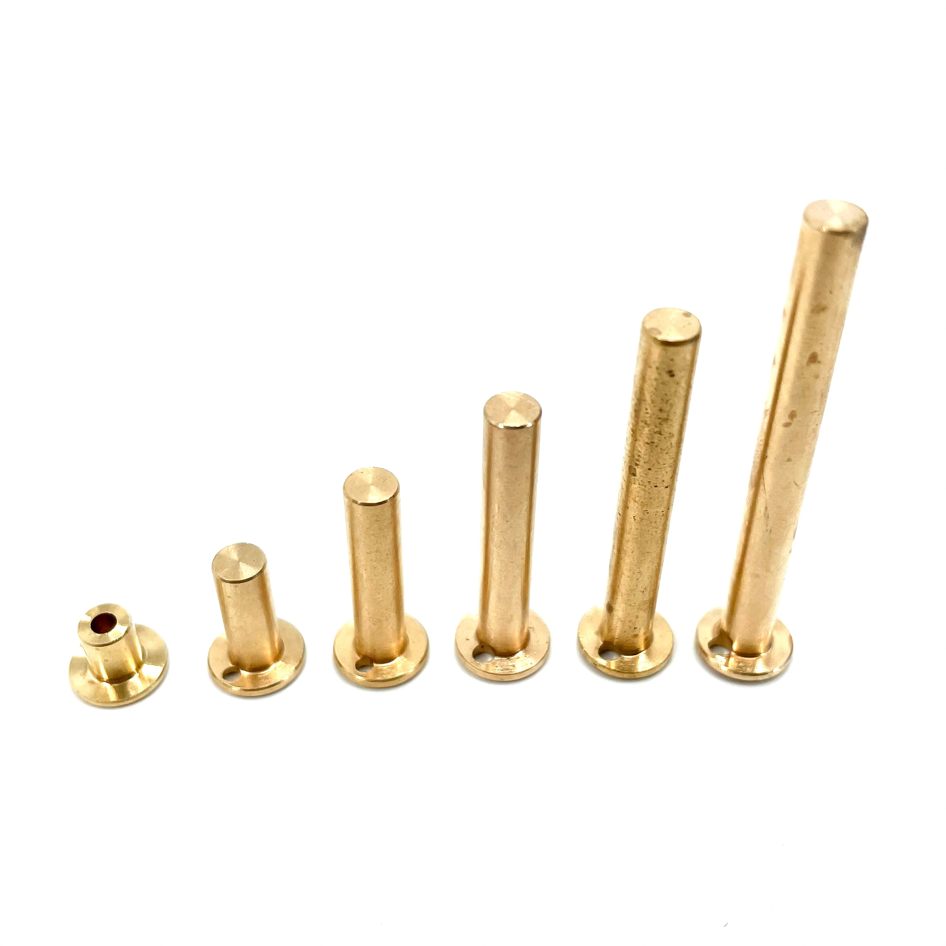 10Stck einstellen Golf Verein Gewicht Kopf Zubehör Welle Stecker Montage Bausätze Kupfer Nagel Durcheinander Schaukel Kohlenstoff/stahl Größe. 370/.335/.350