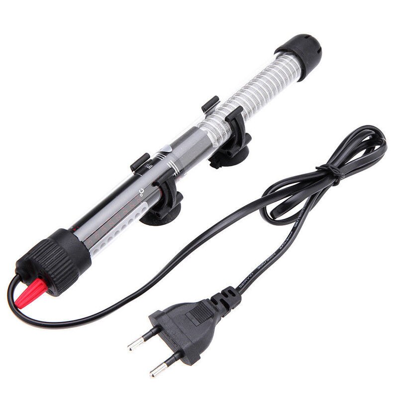 Mini Submersible Aquarium Heater Heating Rod for Aquarium Fish Tank Temperature Adjustment 220-240V 25W/50W / 100W / 200W / 300W