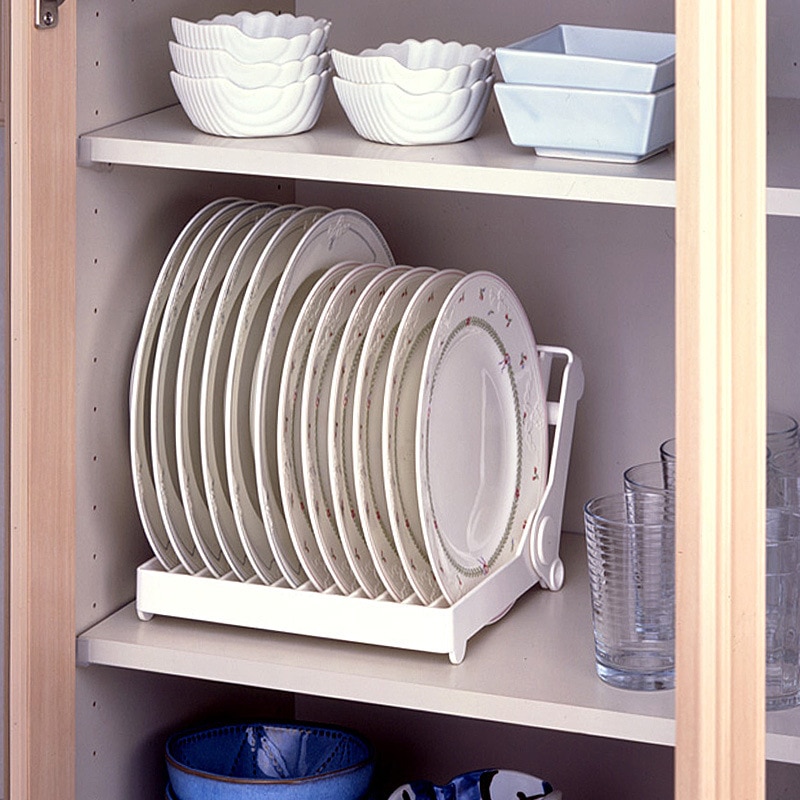 Keuken Opvouwbare Afdruiprek Stand Houder Kom Plaat Organizer Tray Afdruiprek Plank Voor Servies Keuken Accessoires Opbergrek
