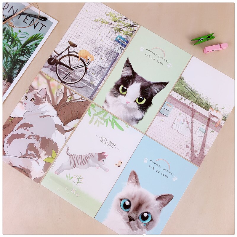 36Sheets/Set Meet The Cute Cat style Postcard /Greeting Card/Message Card/Christmas and Year