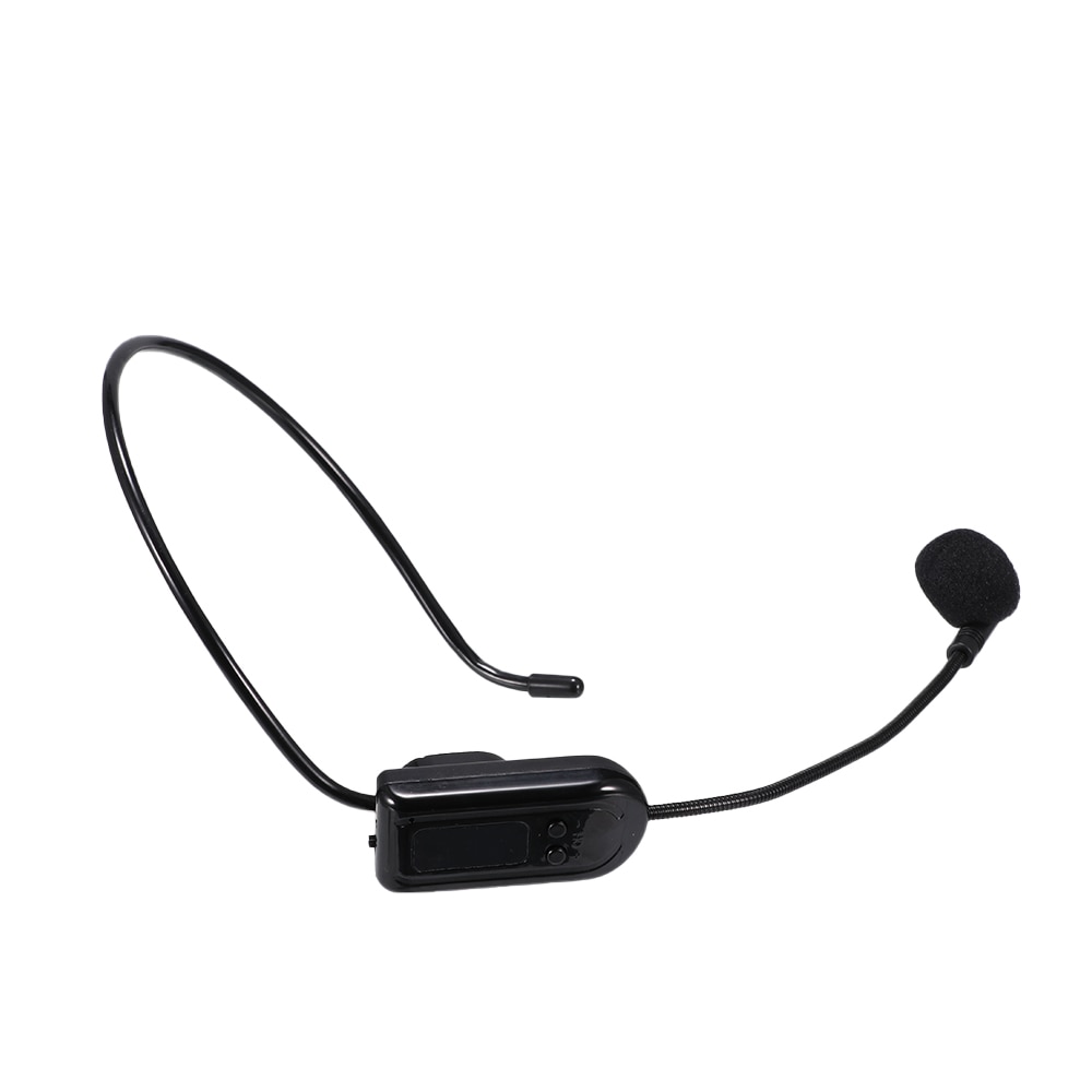 Adjustable Wireless Headset Megaphone Radio Mic Conference Microphone Condenser For Loudspeaker Teaching Meeting Guide