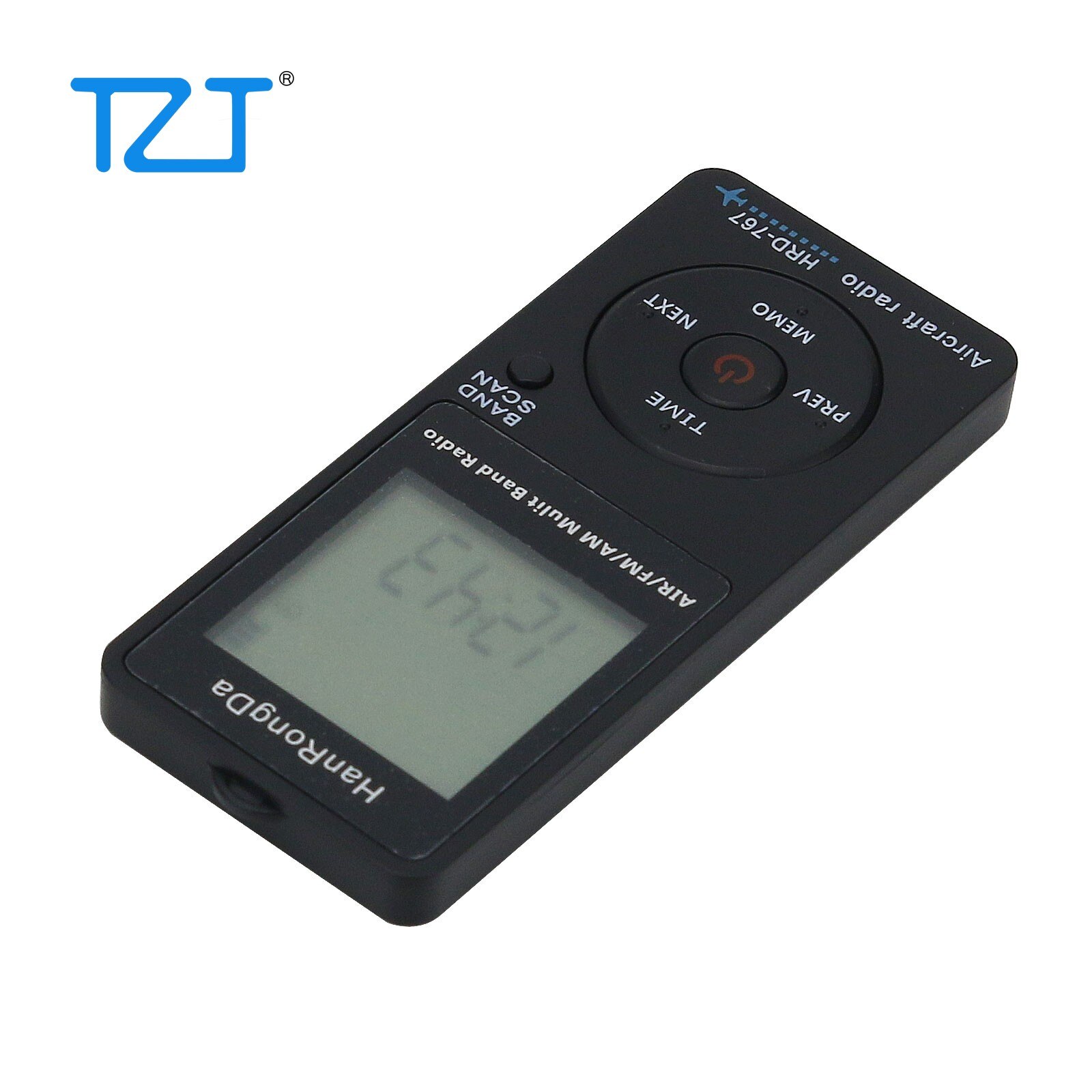 HRD-767 Aircraft Radio Mini Aviation Radio Pocket FM AM Air Multiband Radio Automatically Shut Down FM 76-108MHZ