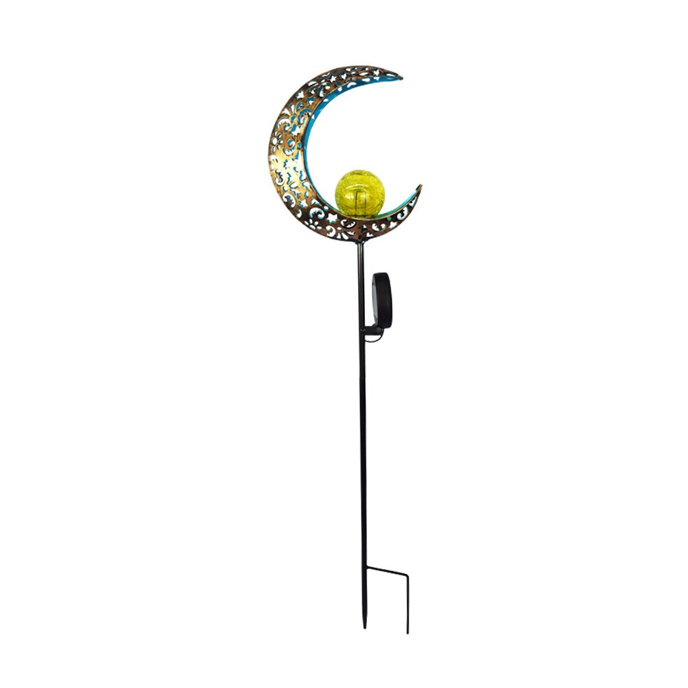 Solar LED Flame Light IP65 Waterproof Retro Iron Garden Lawn Lamp Outdoor Garden Landscape Decor Sun Moon Flame Lighting: A