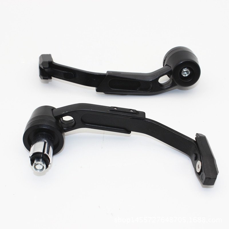 Protector de palanca de embrague de freno negro con piezas de amortiguación, suministro de manillar de motocicleta