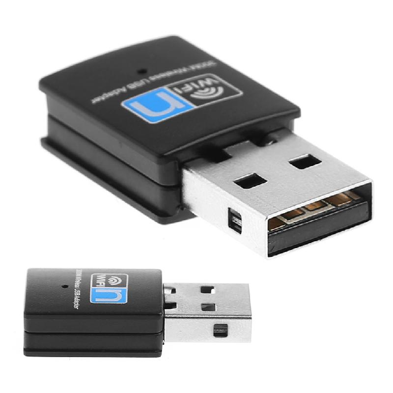 802.11n/G/B 300Mbps USB2.0 Netwerk Lan Dongle Wifi Draadloze Adapter Geen Antenne