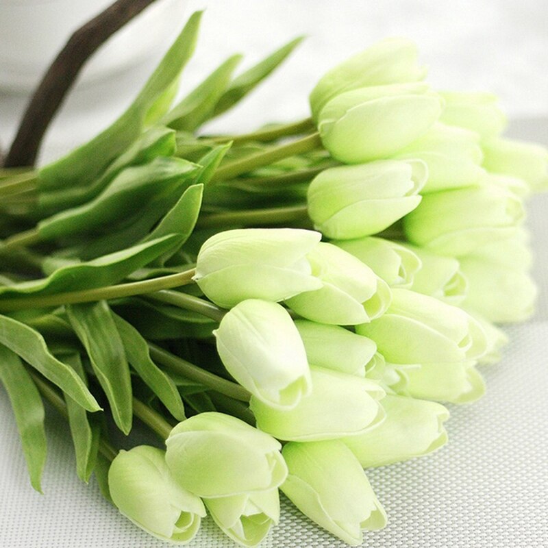 Kunstmatige Tulpen Bloemen Huis Tuin Decoratie Real Touch Bloem Boeket Verjaardagsfeestje Bruiloft Decoratie Nep Bloem