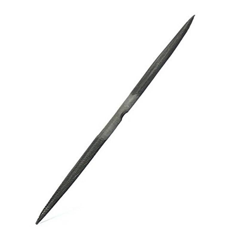 8 Inch Steel Double Ended Flat And Half Round Wax Carving File